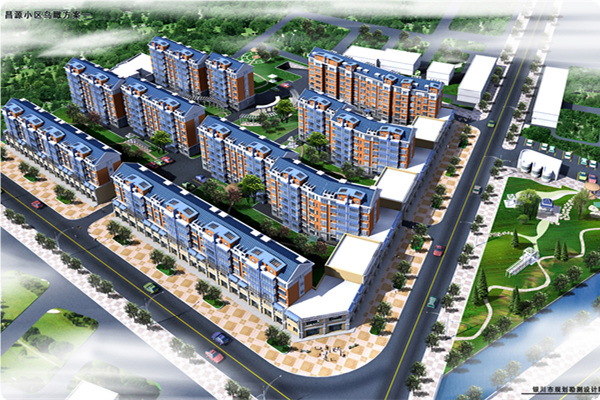 銀川昌源小區(qū)商住樓