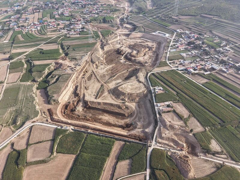 國慶一線掠影丨國慶堅守筑水脈 南城拐子水庫建設(shè)跑出“加速度”